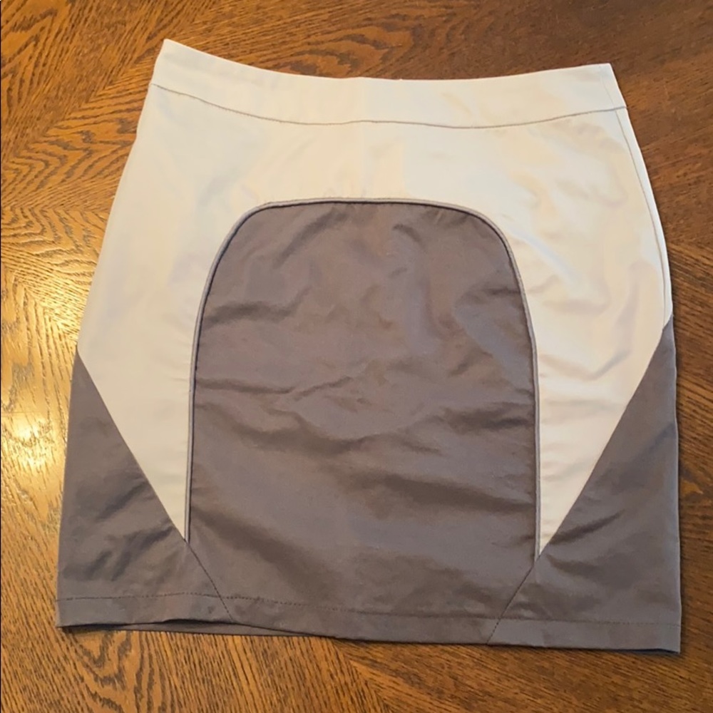 Brown & beige skirt